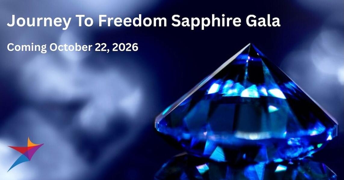 Campaign cover image for Journey To Freedom Sapphire Gala