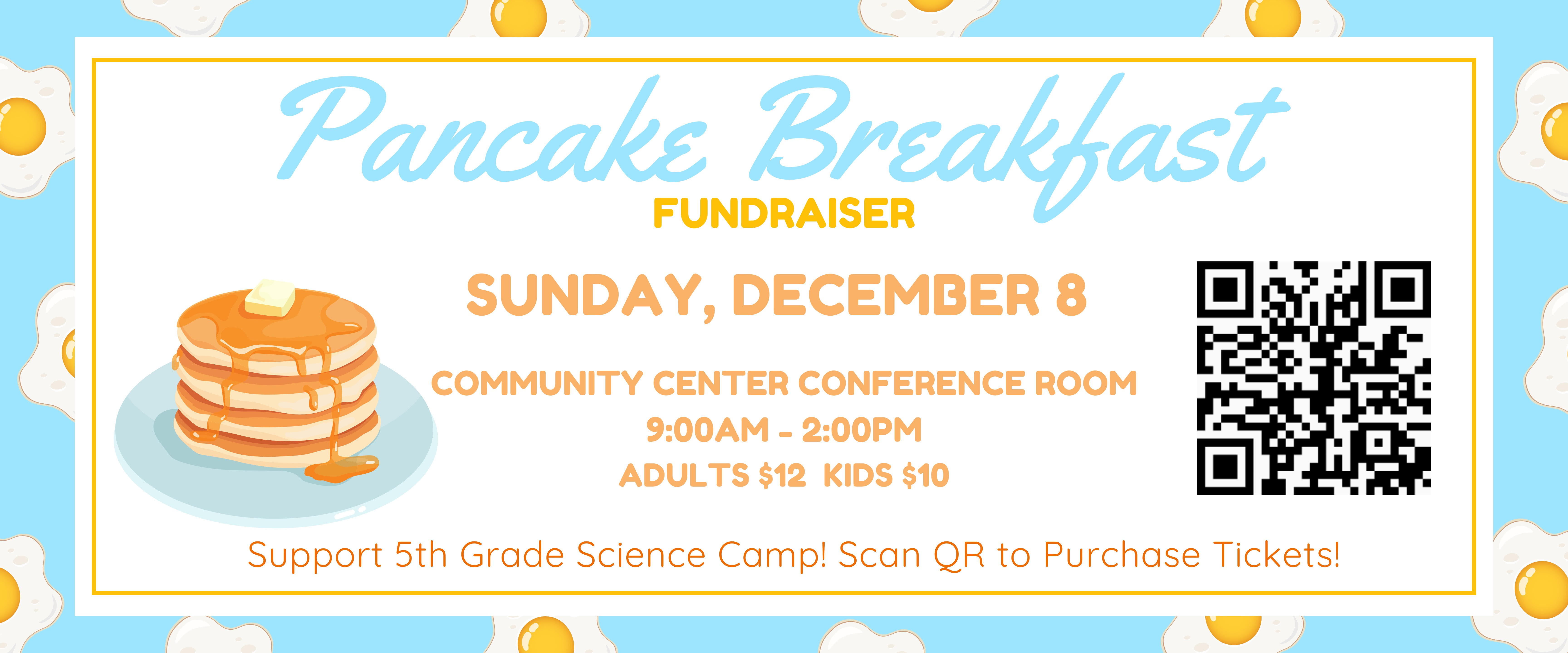 Campaign cover image for Class of 2028 - Pancake Breakfast Fundraiser
