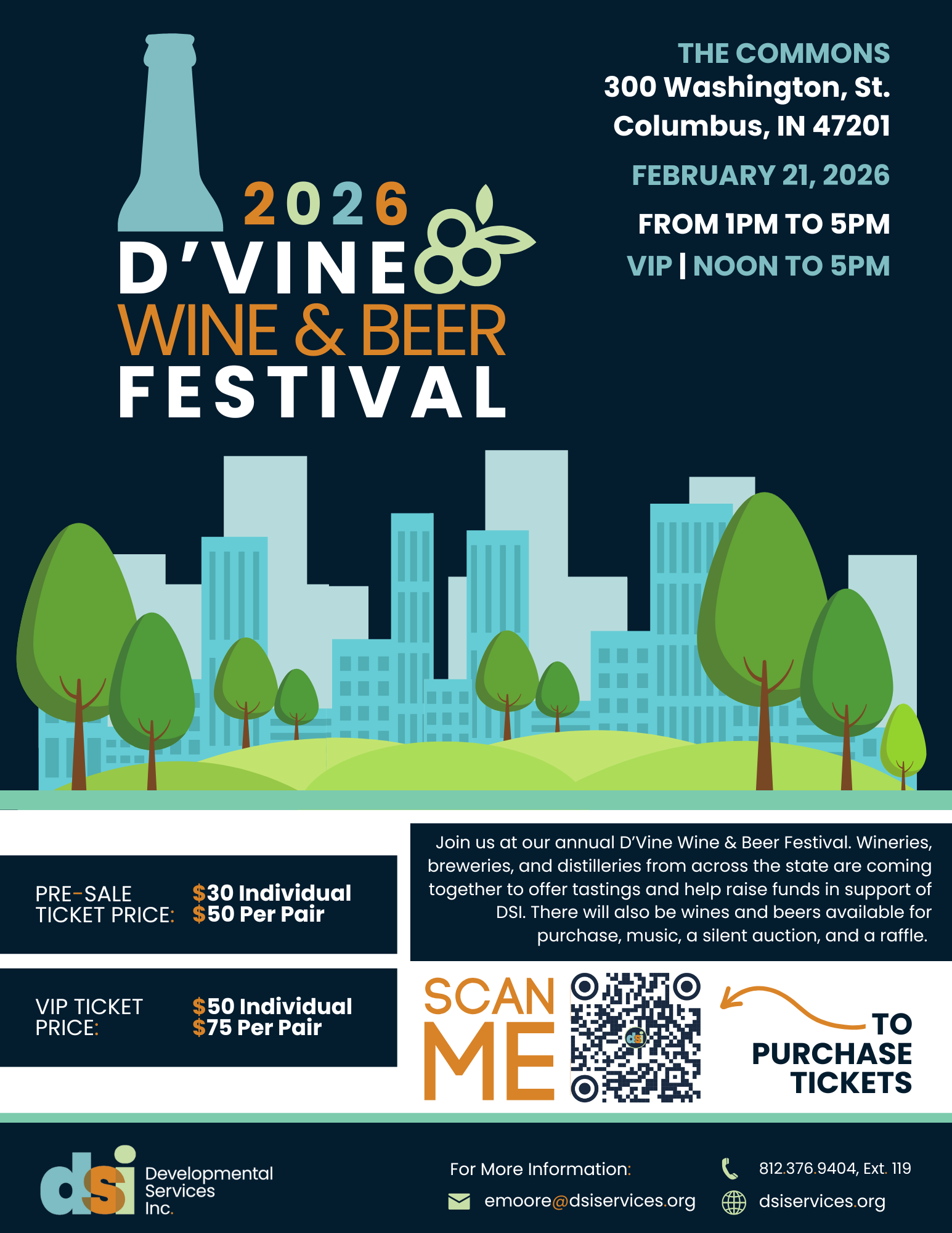 Campaign cover image for 2026 D'Vine Wine & Beer Festival