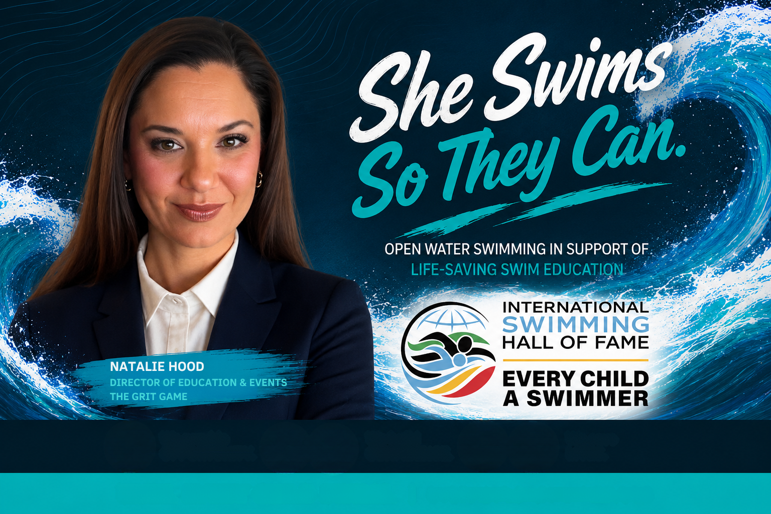 Campaign cover image for She Swims So They Can