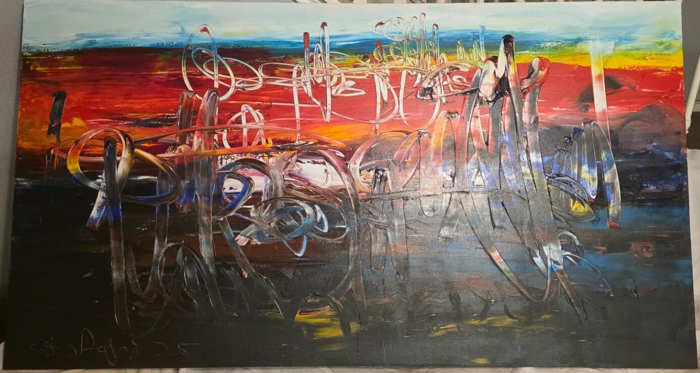 Campaign cover image for Auction for Live Art by Riaz Rafi - 50% goes to SIUT