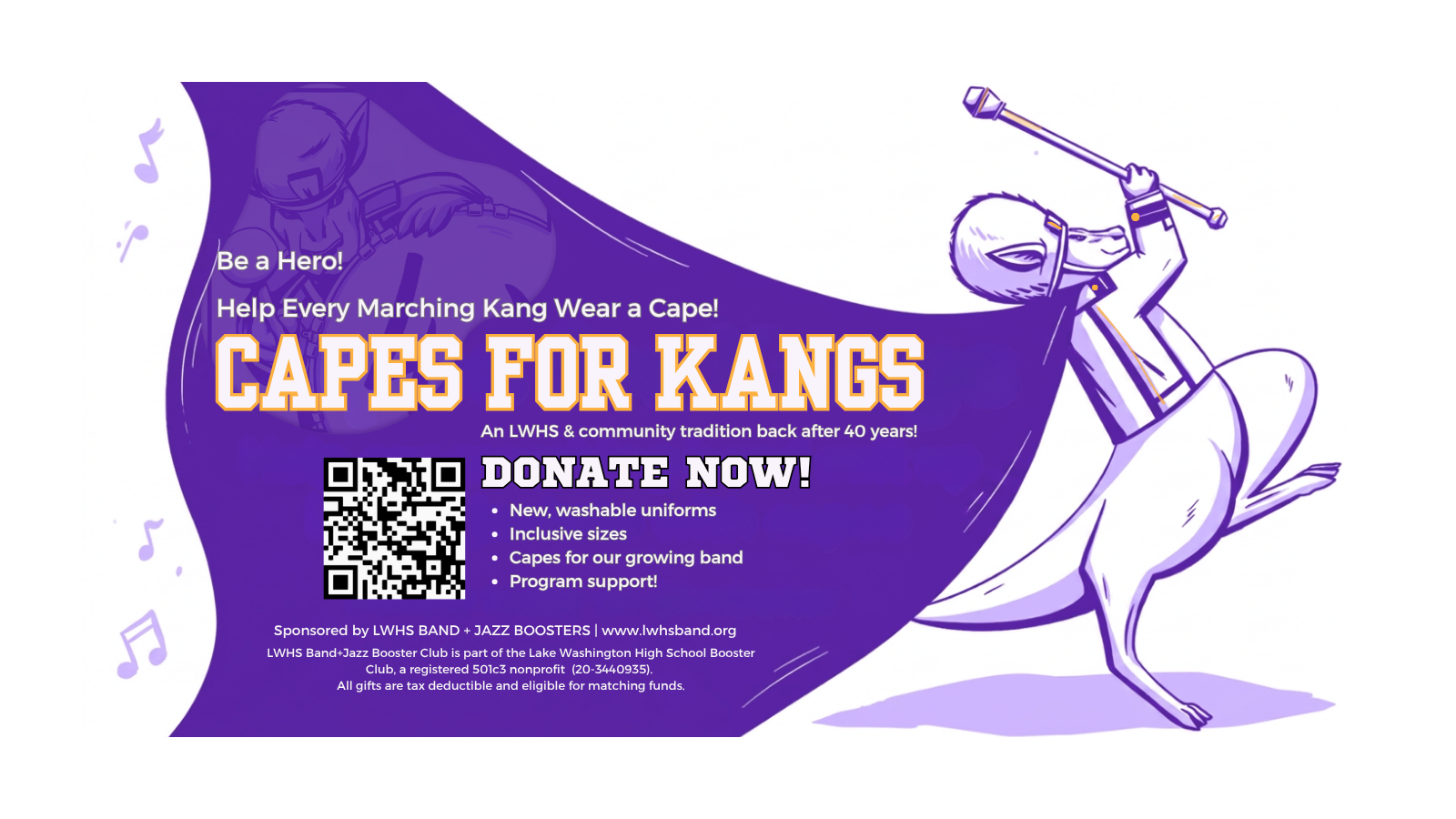 Campaign cover image for Capes For Kangs