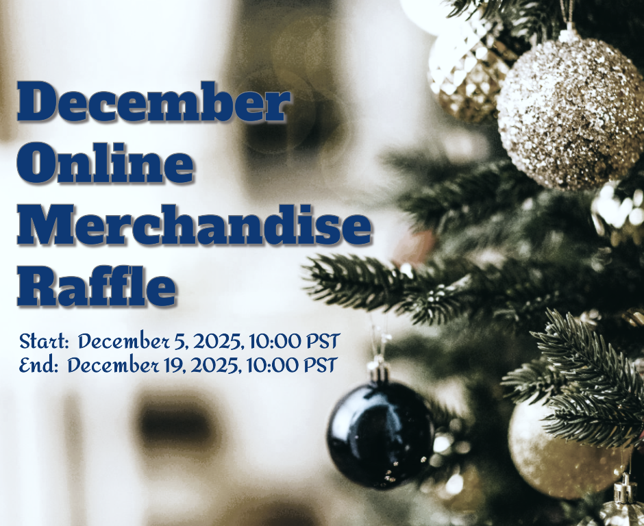 Campaign cover image for December Online Merchandise Raffle