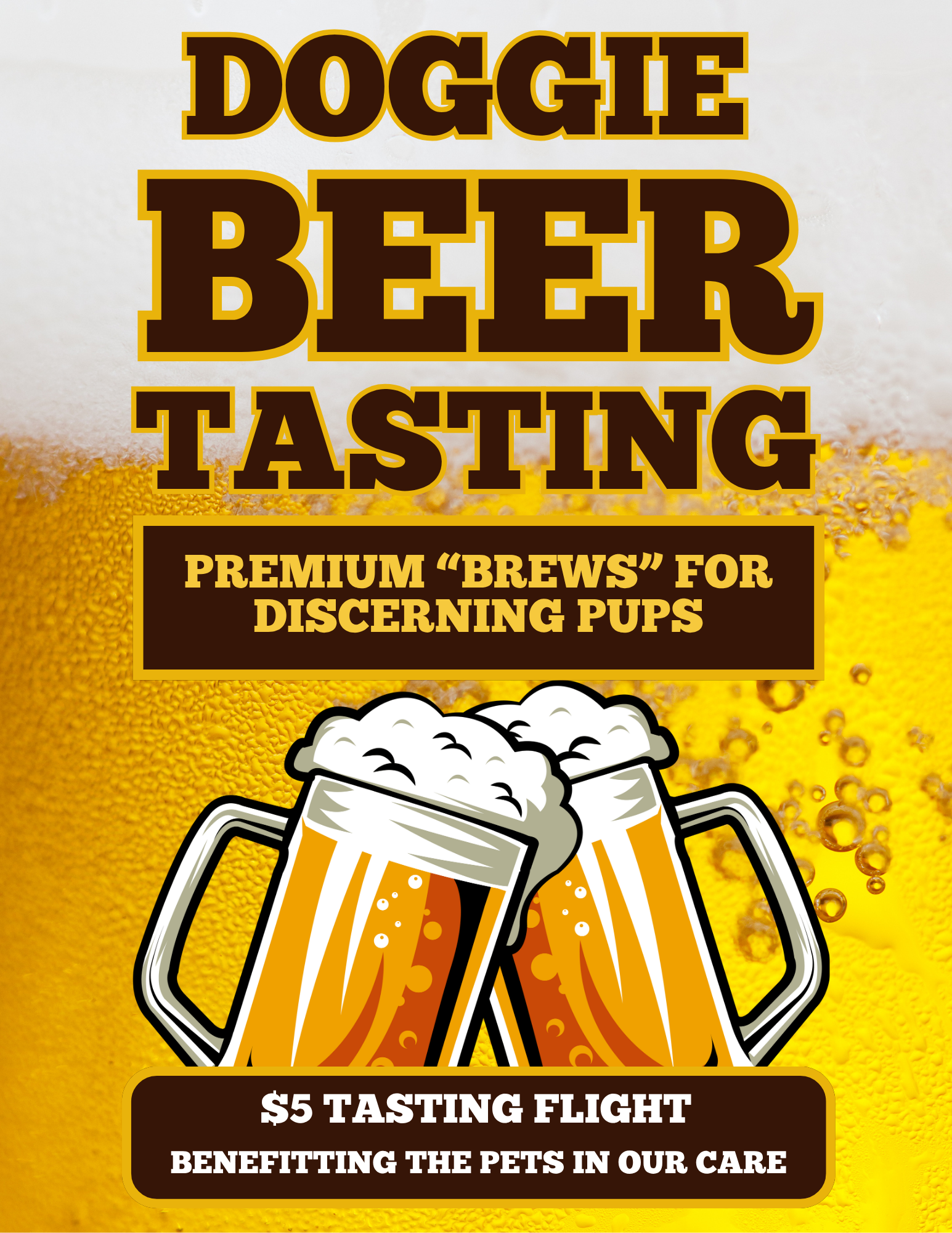 Campaign cover image for Pups & Pints: Doggie Beer Tasting