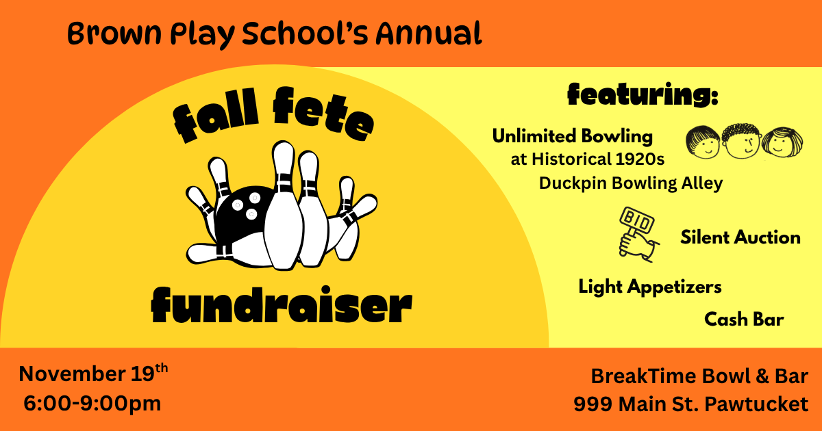 Campaign cover image for Brown Play School Fall Fete: 2026