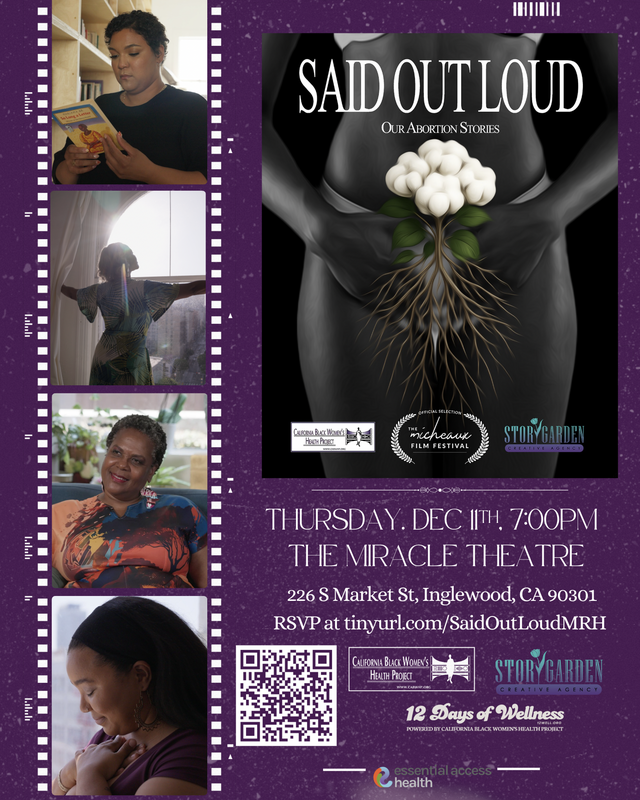 Campaign cover image for Said Out Loud: Our Abortion Stories