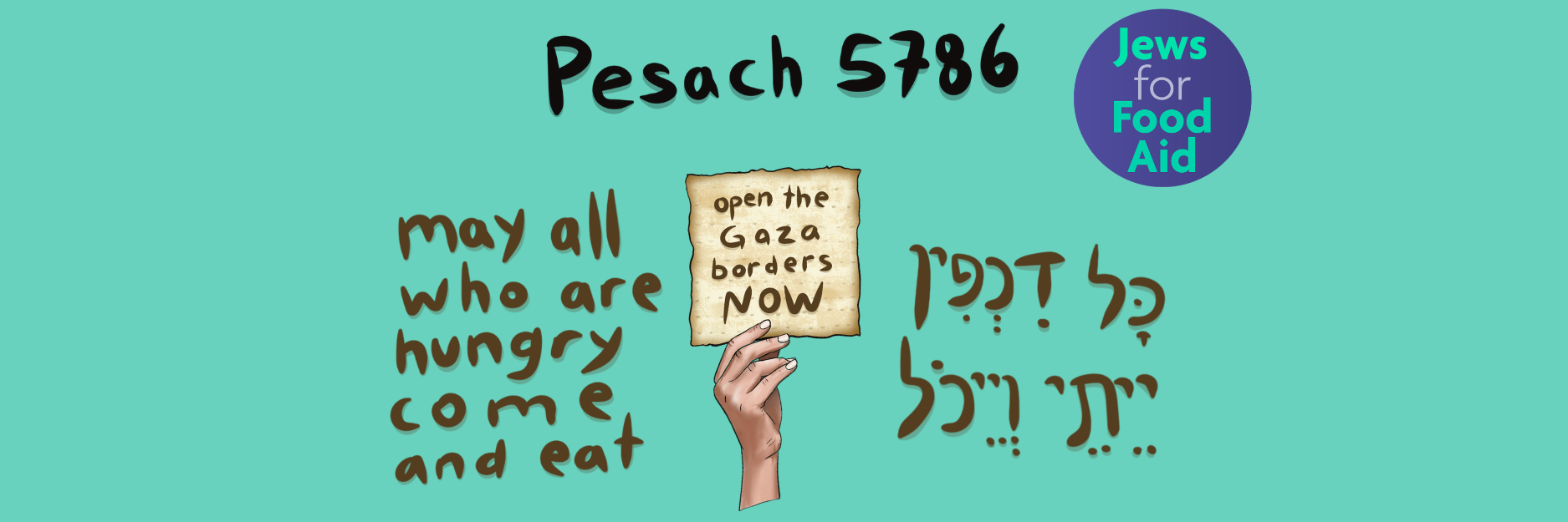 Campaign cover image for Passover Tzedakah