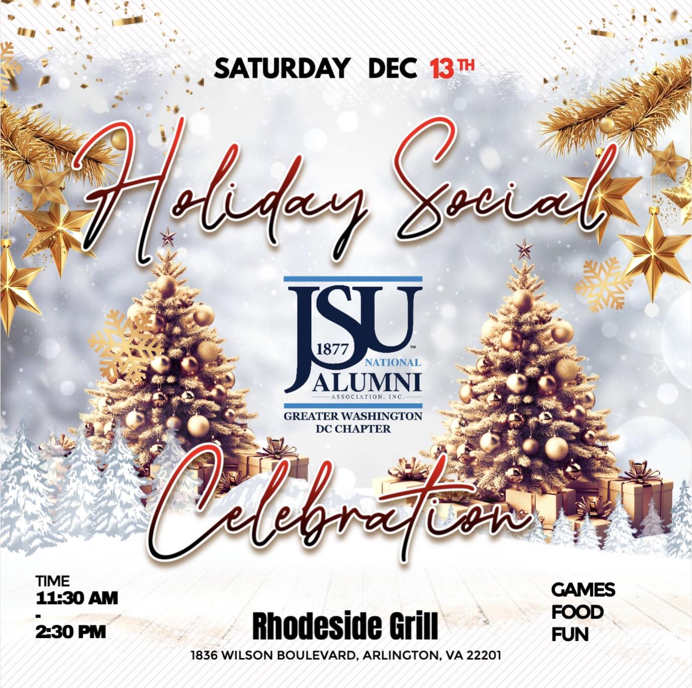Campaign cover image for JSU GWDC Holiday Social 2025