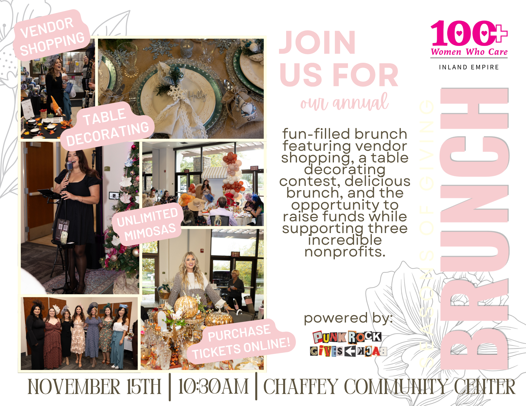 Campaign cover image for Seasons of Giving Brunch