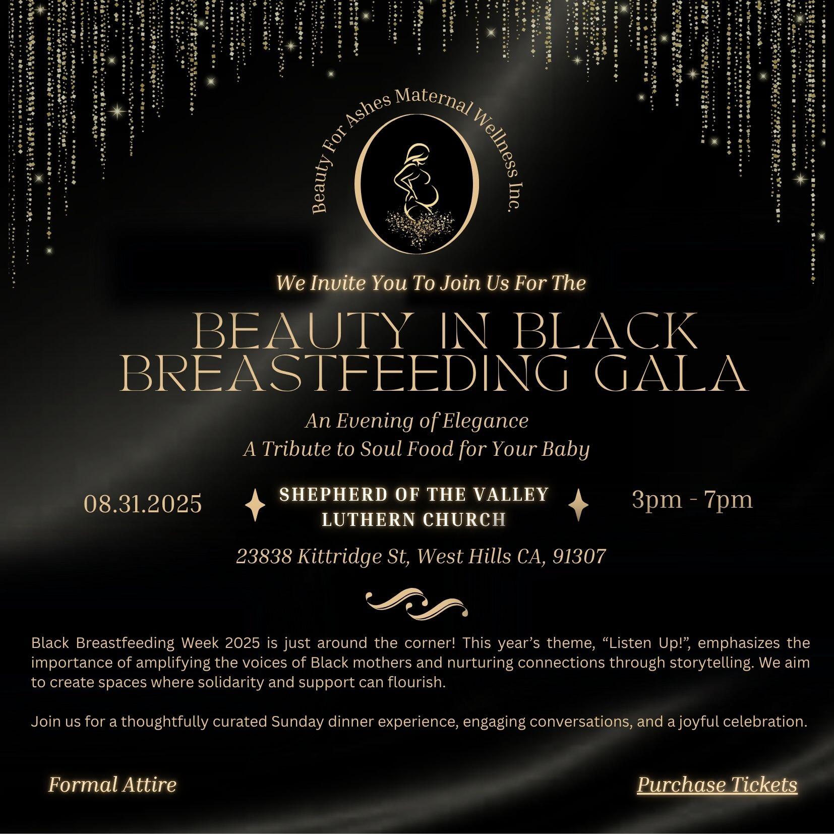 Campaign cover image for CANCELED Beauty In Black Breastfeeding Gala 2025
