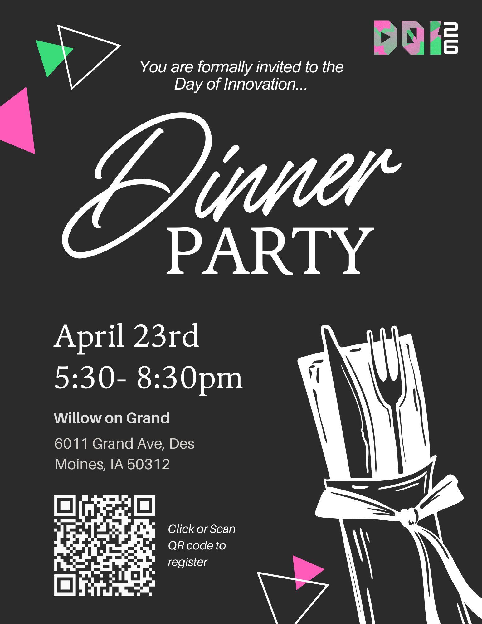 Campaign cover image for 2026 Day of Innovation Dinner