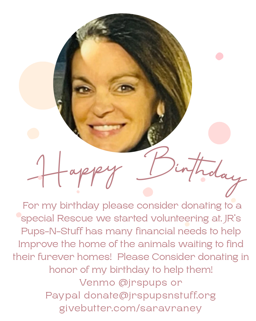 Campaign cover image for Celebrate Sara's Birthday!