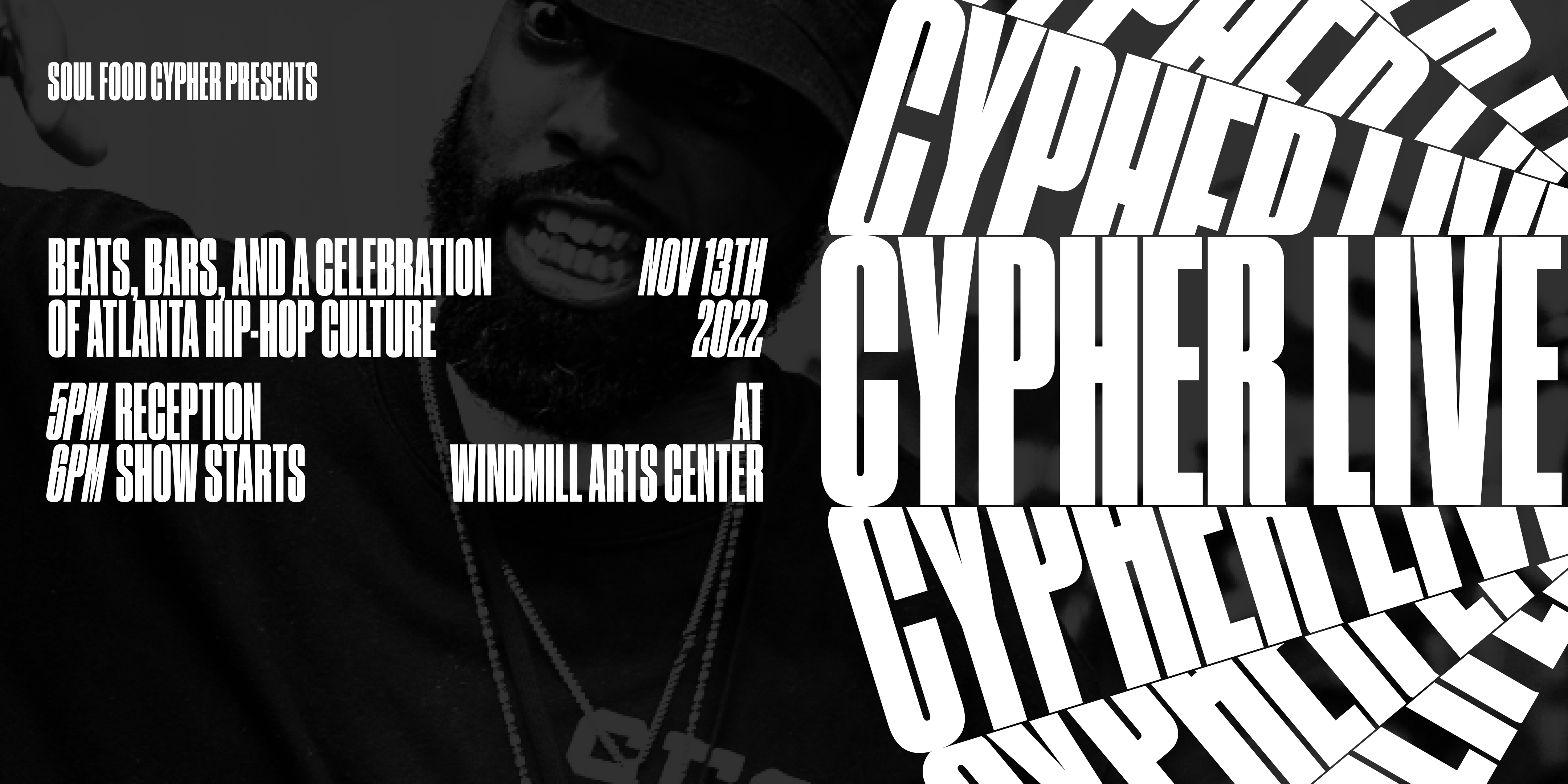 Campaign cover image for Soul Food Cypher's CypherLive