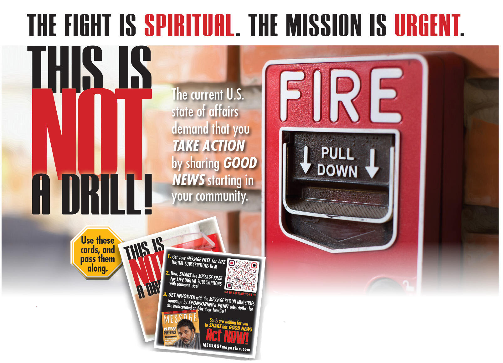 Campaign cover image for This Is Not A Drill - Prison Campaign