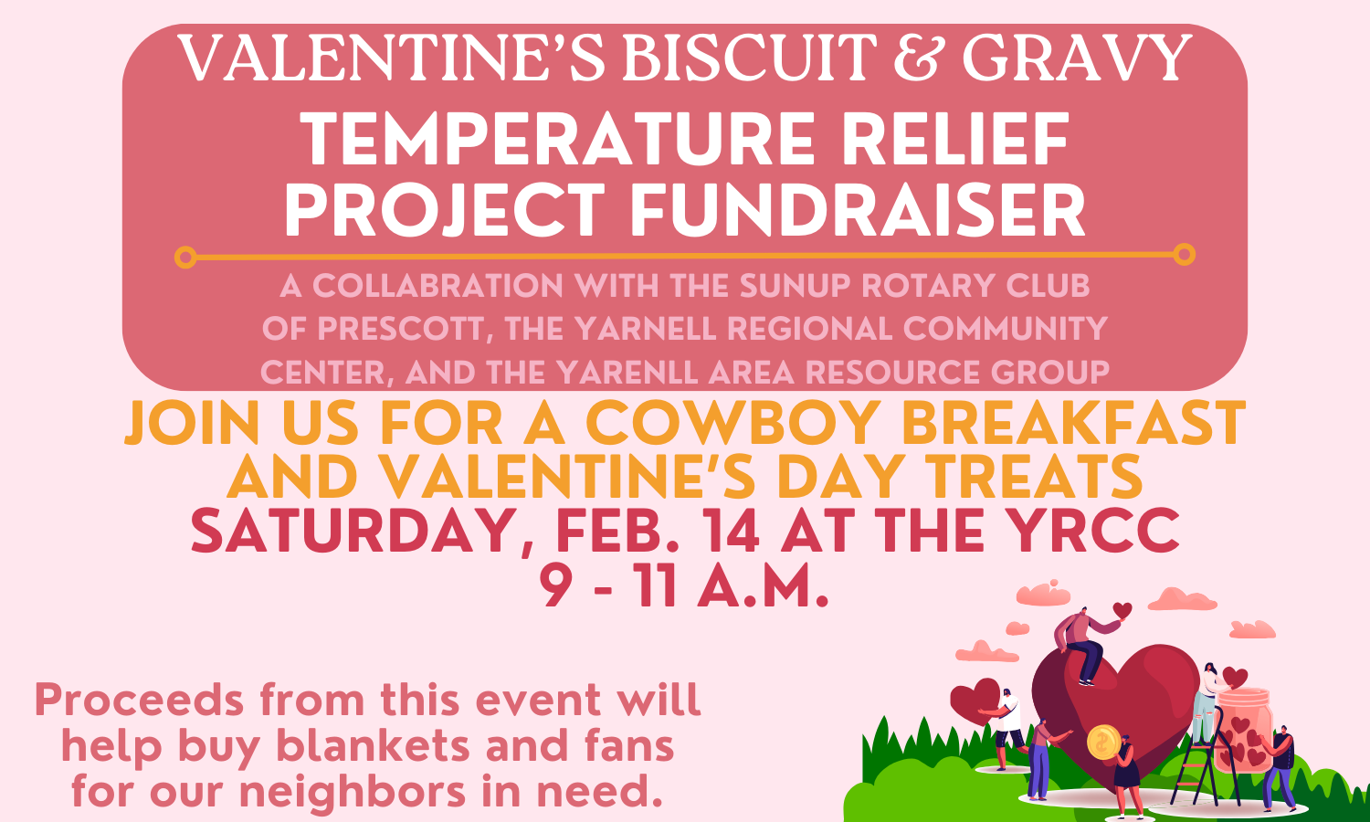 Campaign cover image for Valentine's Biscuit & Gravy - A Temp Relief Project Fundraiser
