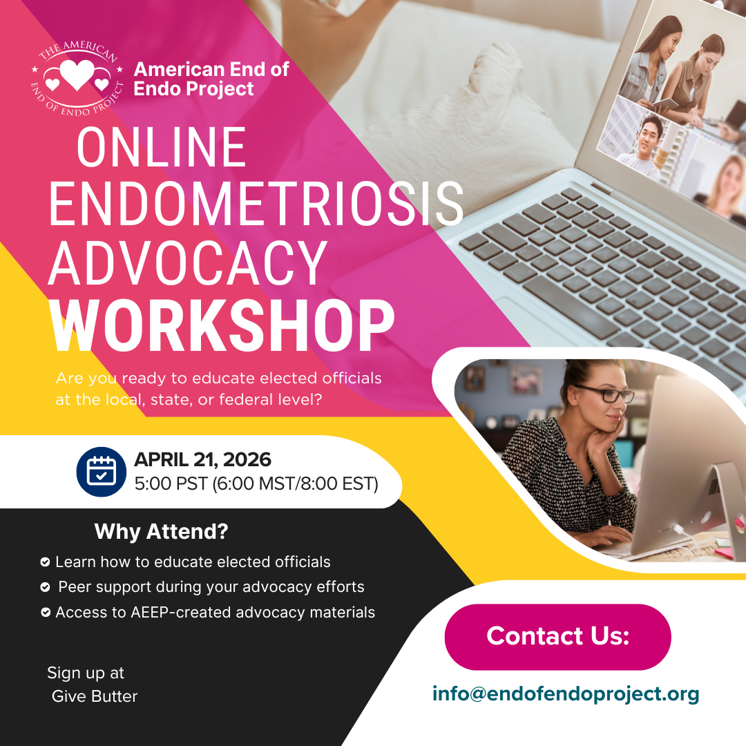 Campaign cover image for Endometriosis Advocacy Workshop