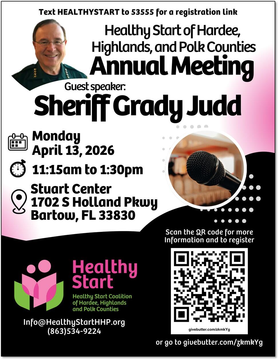 Campaign cover image for Healthy Start Coalition Annual Meeting