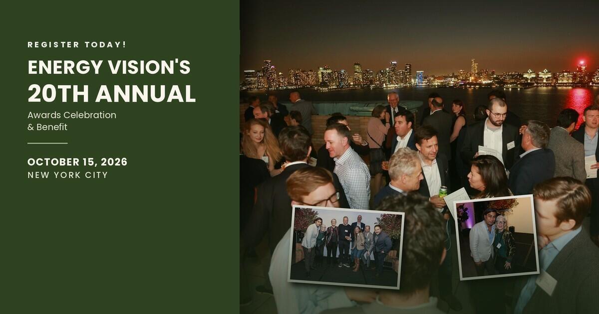 Campaign cover image for Energy Vision's 20th Anniversary Awards Celebration