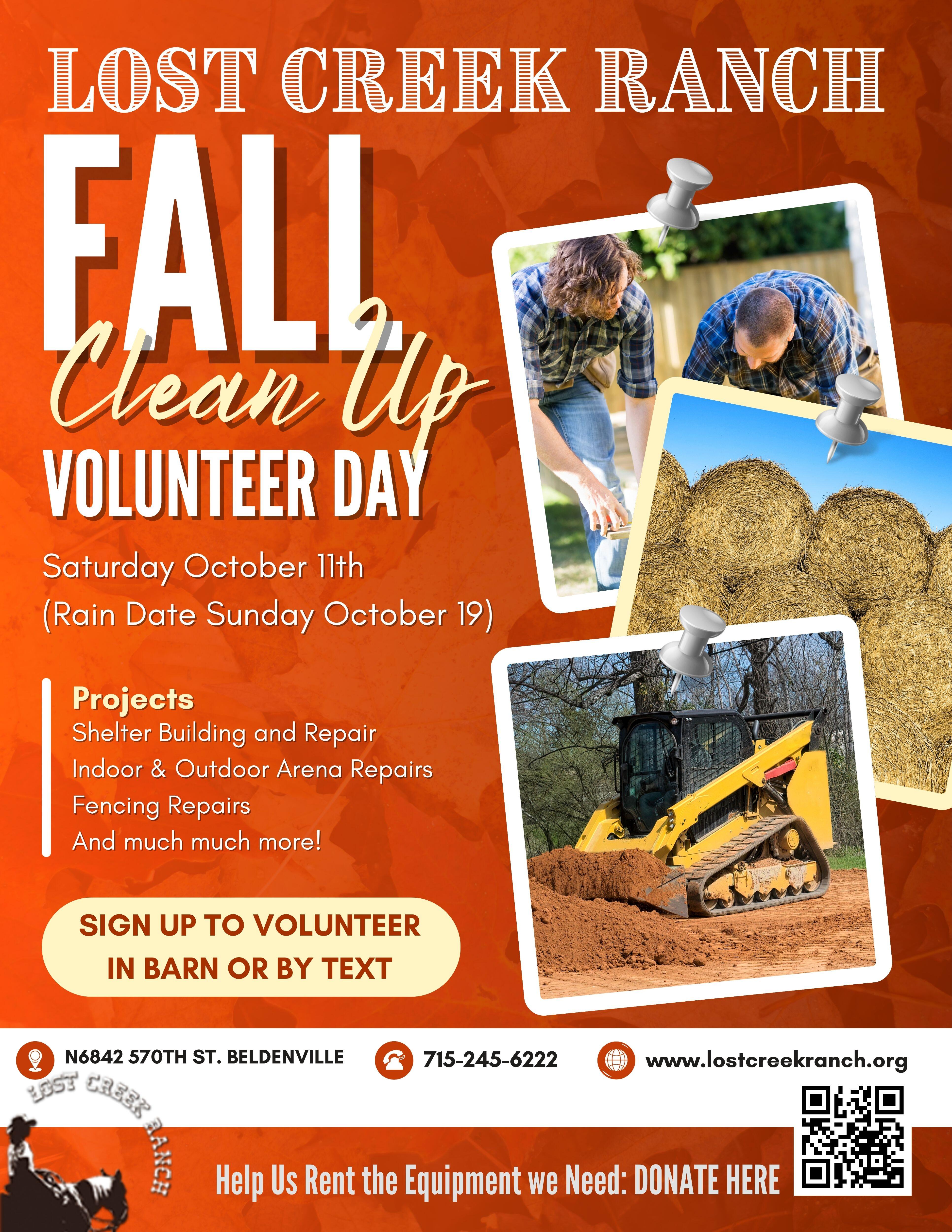 Campaign cover image for Heavy Equipment Rental Fund: Building Shelters & Arena Repair