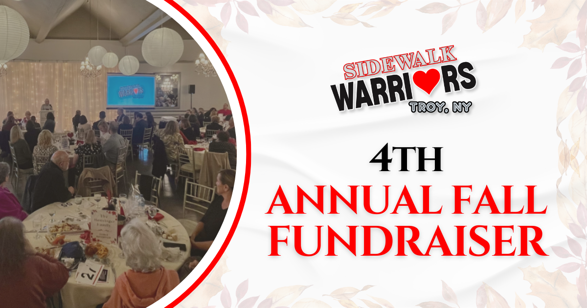 Campaign cover image for Sidewalk Warriors Troy 4th Annual Fall Fundraiser