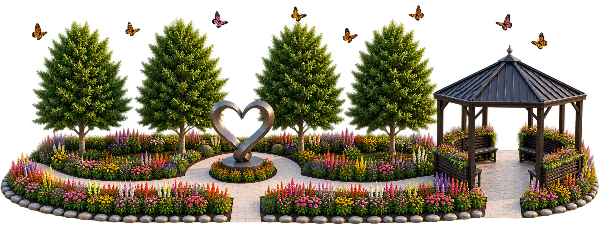 Campaign cover image for Memorial Healing Garden at the Enoch Cemetery