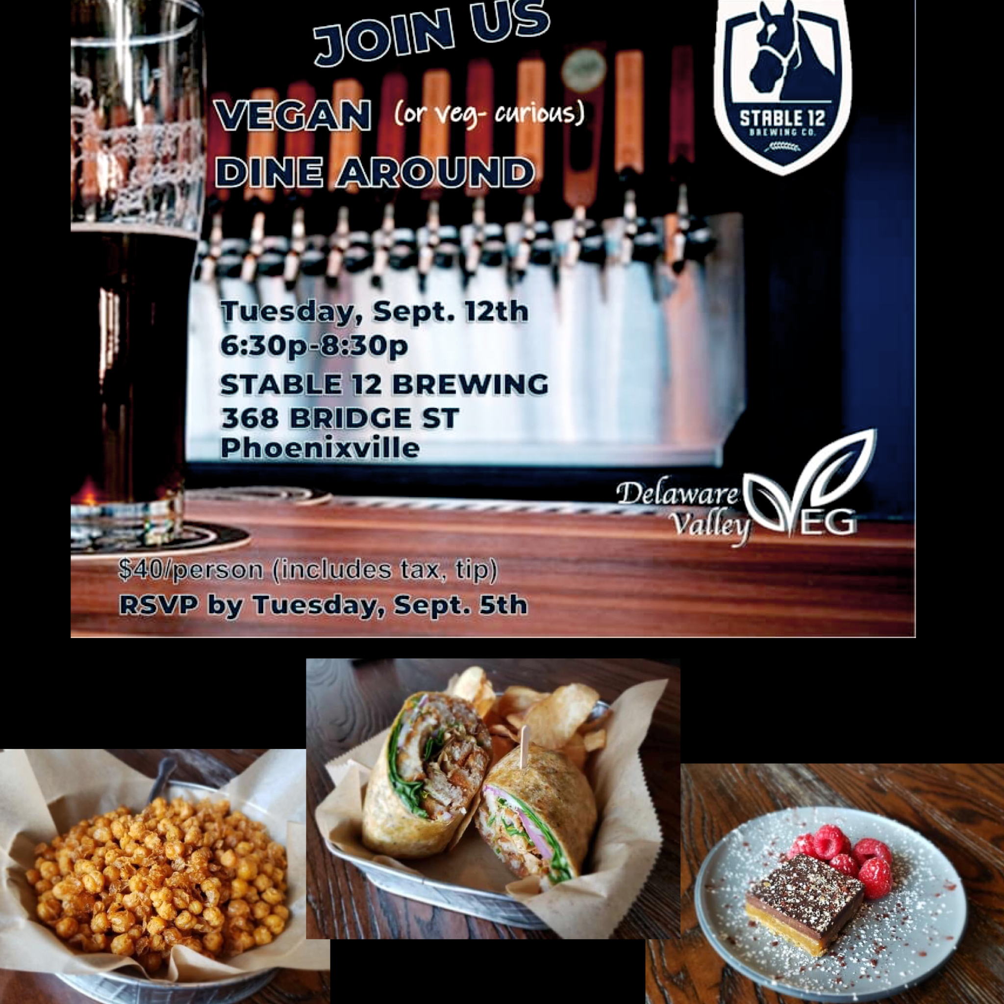 Campaign cover image for September Dine Around at Stable 12
