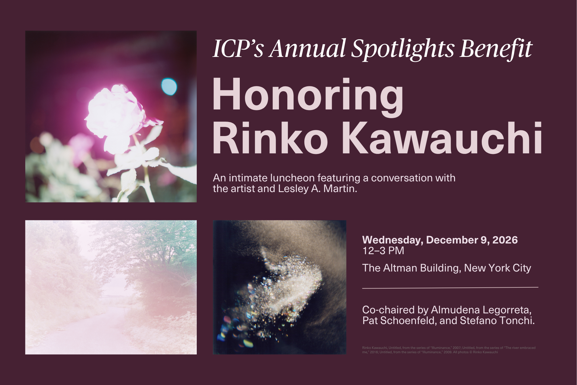 Campaign cover image for ICP's 2026 Spotlights Benefit