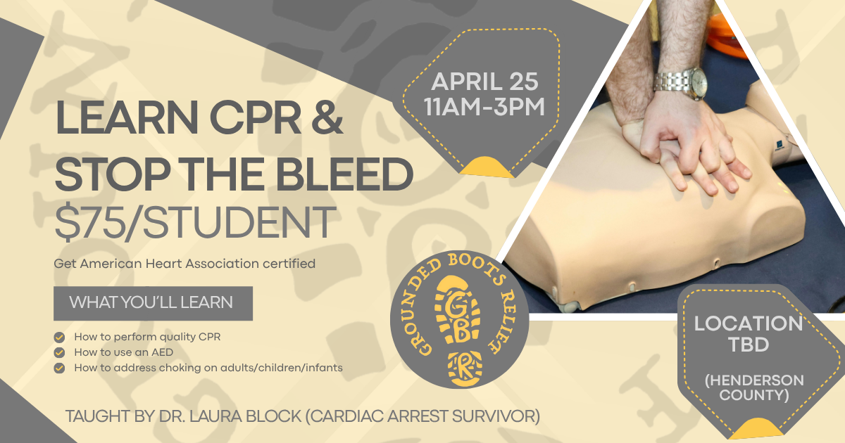 Campaign cover image for CPR / Stop the Bleed (AHA Cert)
