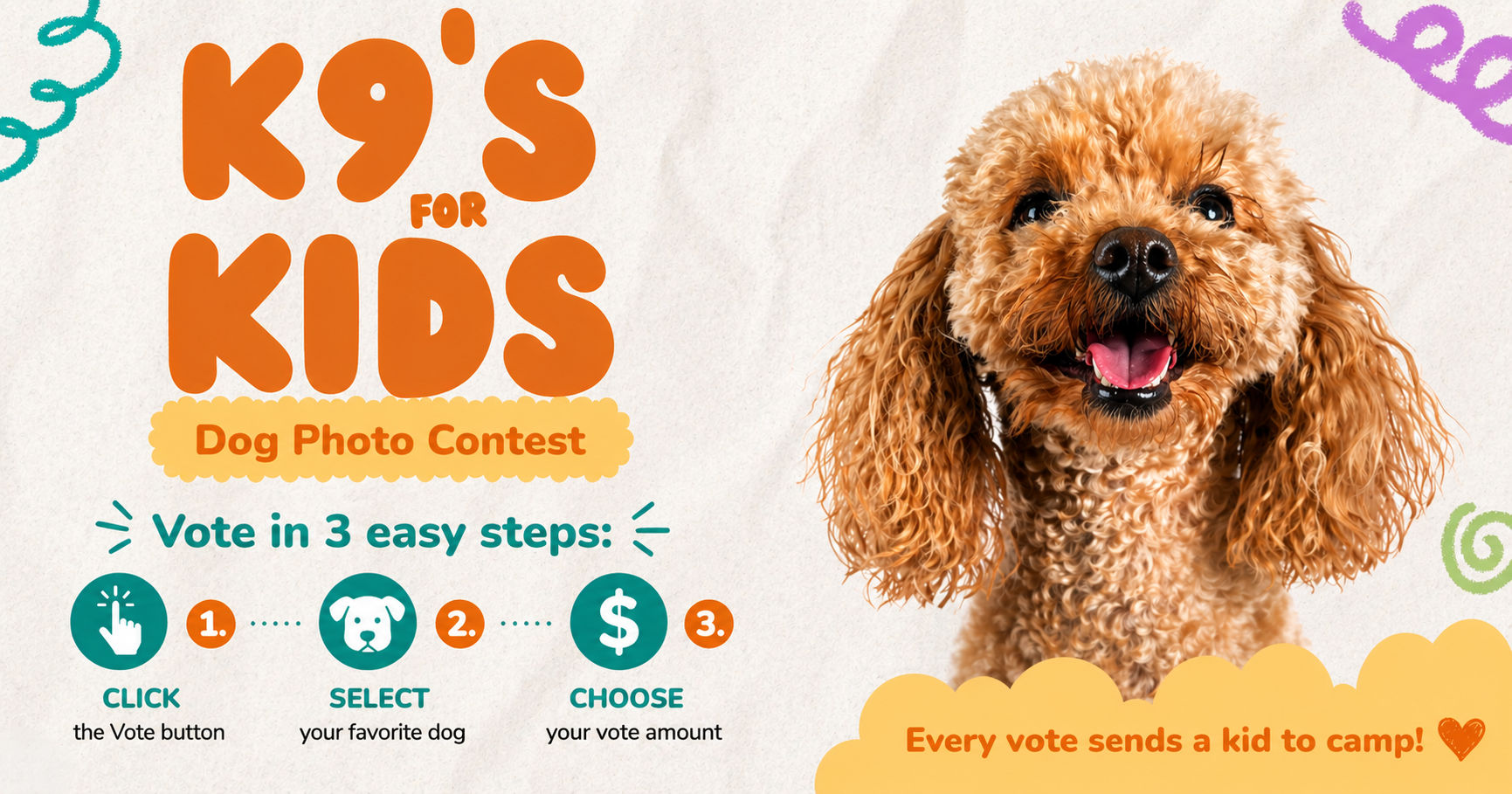 Campaign cover image for K9 for Kids