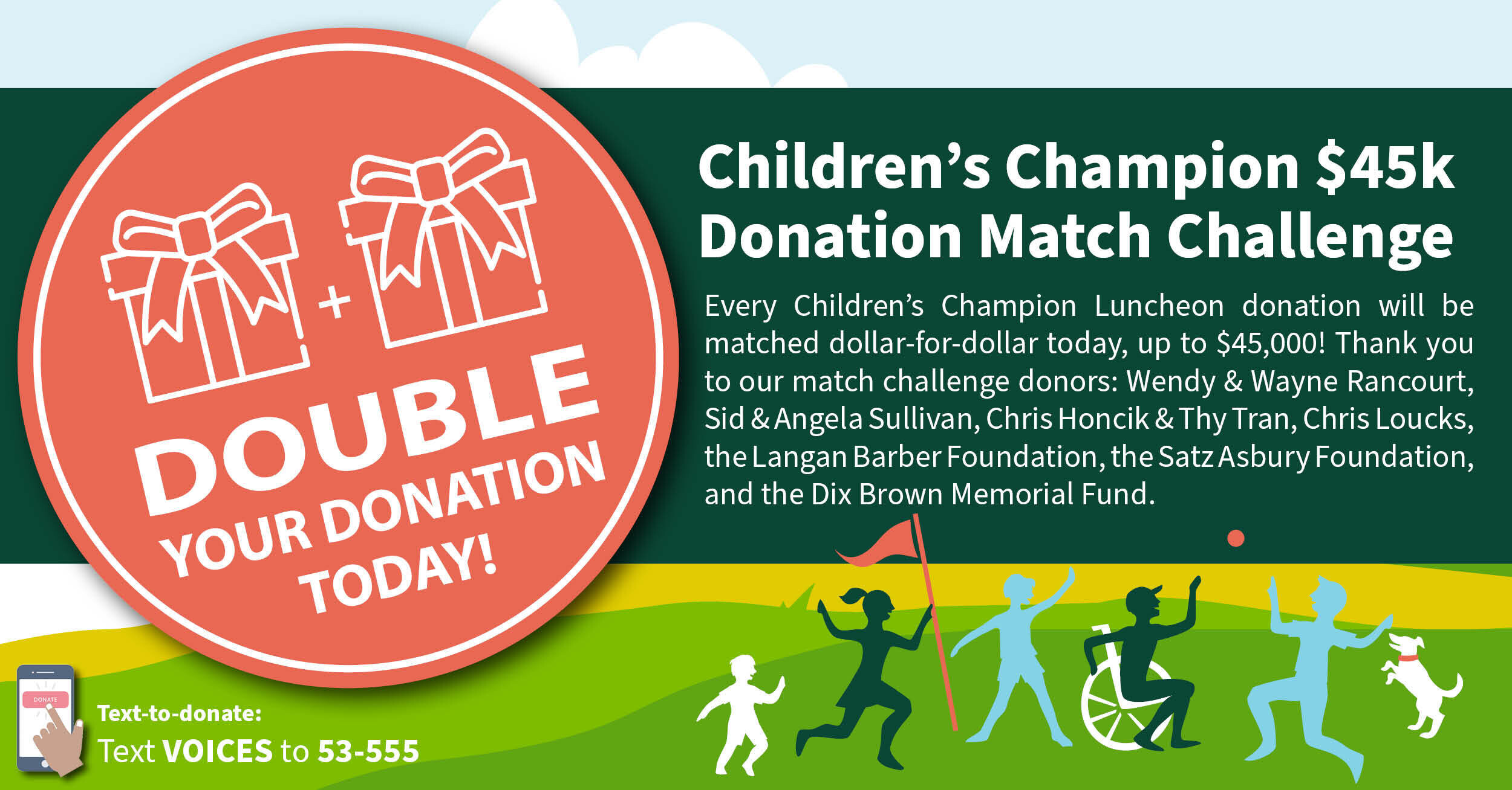 Campaign cover image for 2023 Children's Champion Luncheon honoring Jim Jones