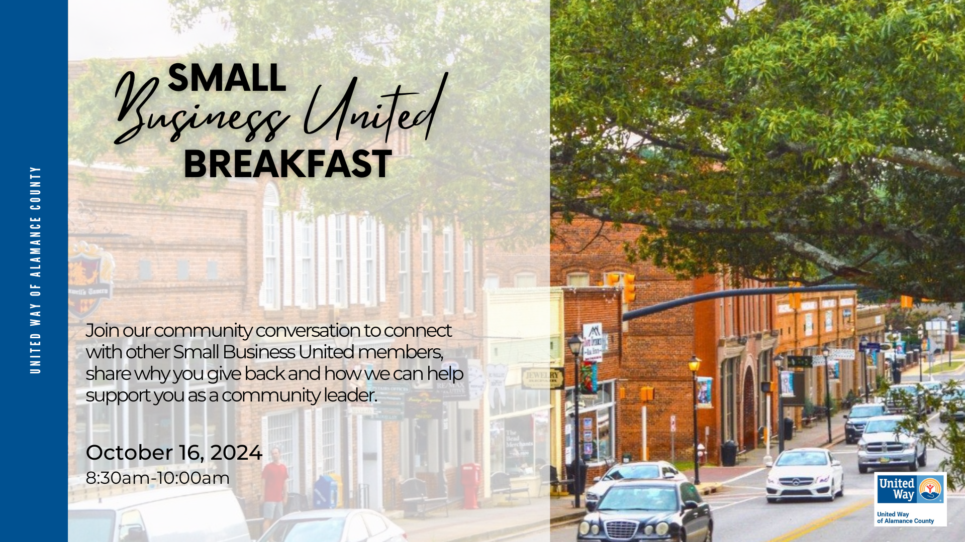 Campaign cover image for Small Business United Breakfast