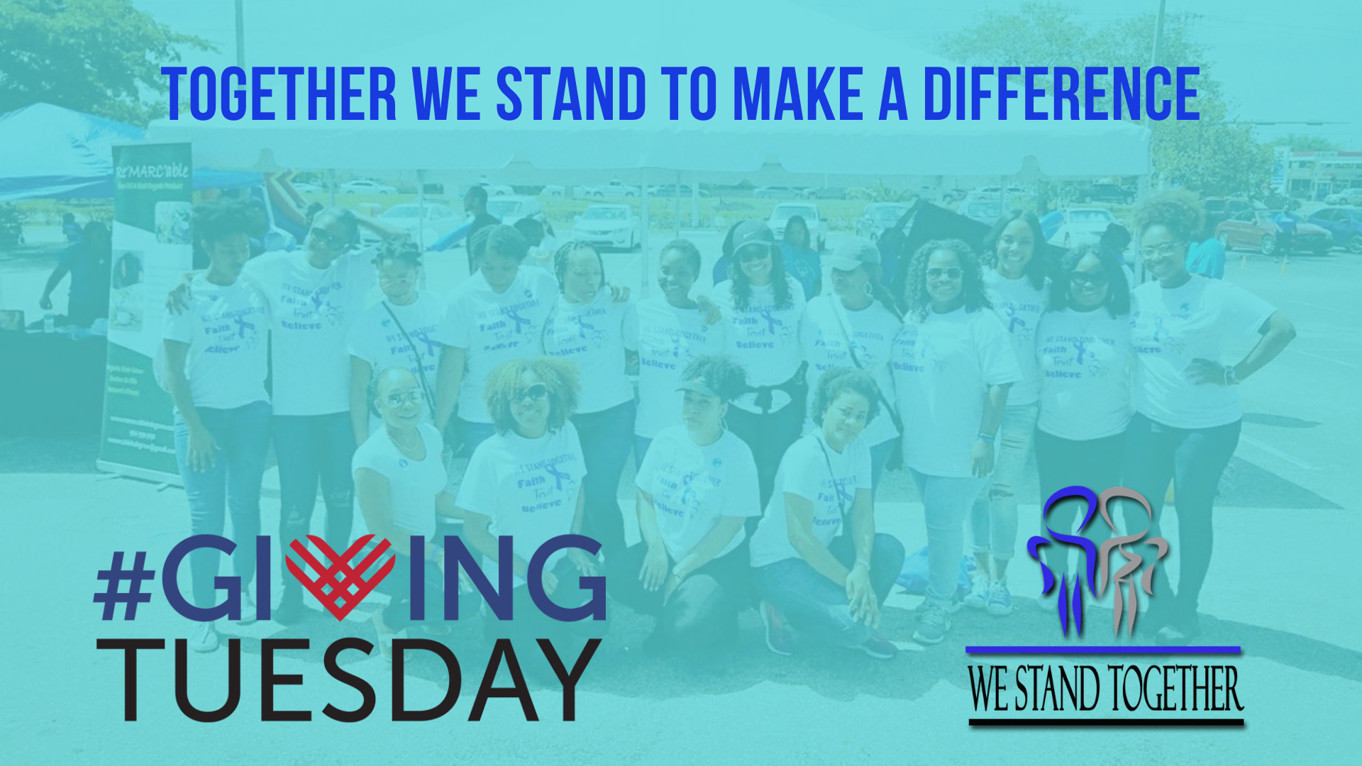 Campaign cover image for Support "We Stand Together" On Giving Tuesday