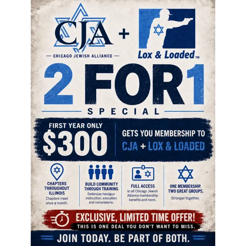 Campaign cover for CJA: Chicago Jewish Alliance and Lox & Loaded Membership