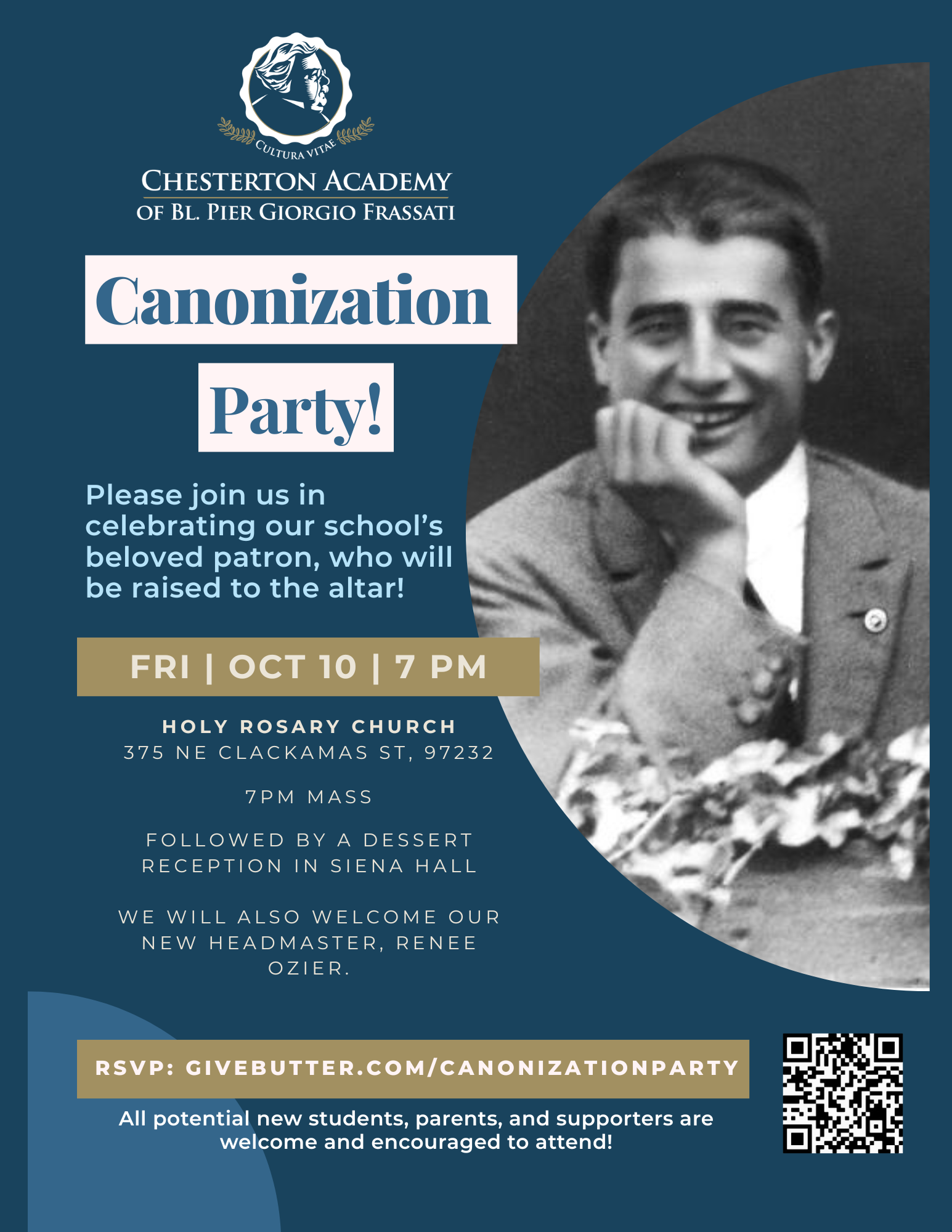 Campaign cover image for Canonization Party