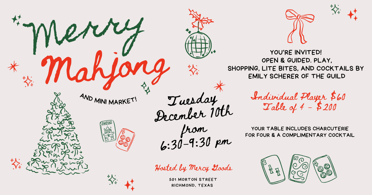 Campaign cover image for Merry Mahjong at Mercy Goods