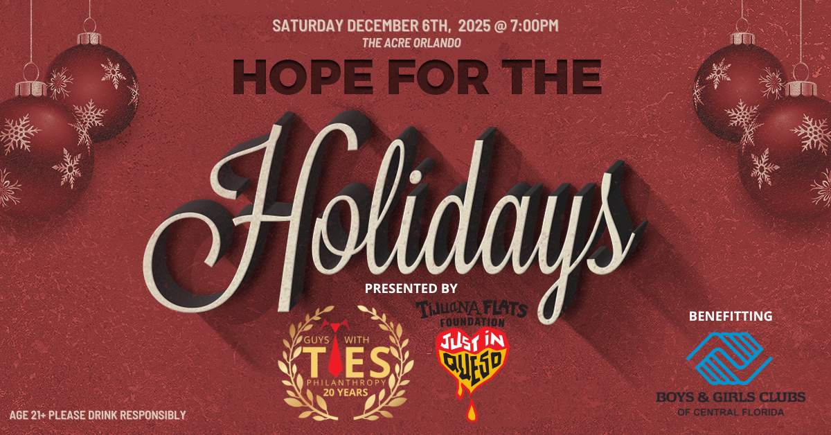 Campaign cover image for 2025 Hope for the Holidays Party - Presented by Guys with Ties Philanthropy