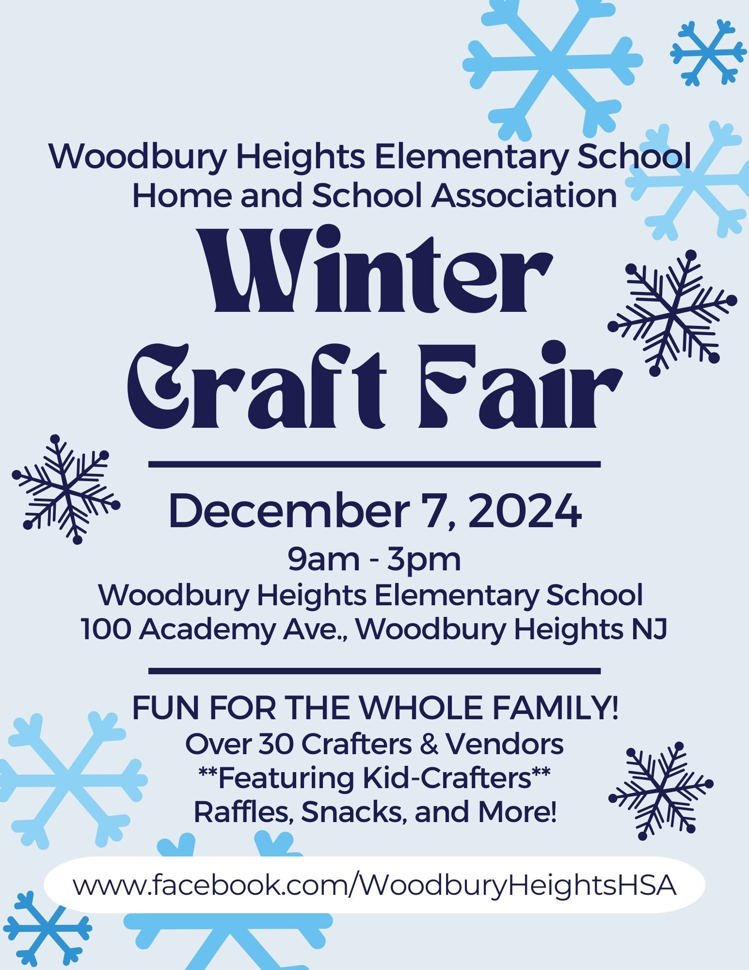 Campaign cover image for WHHSA Winter Craft Fair
