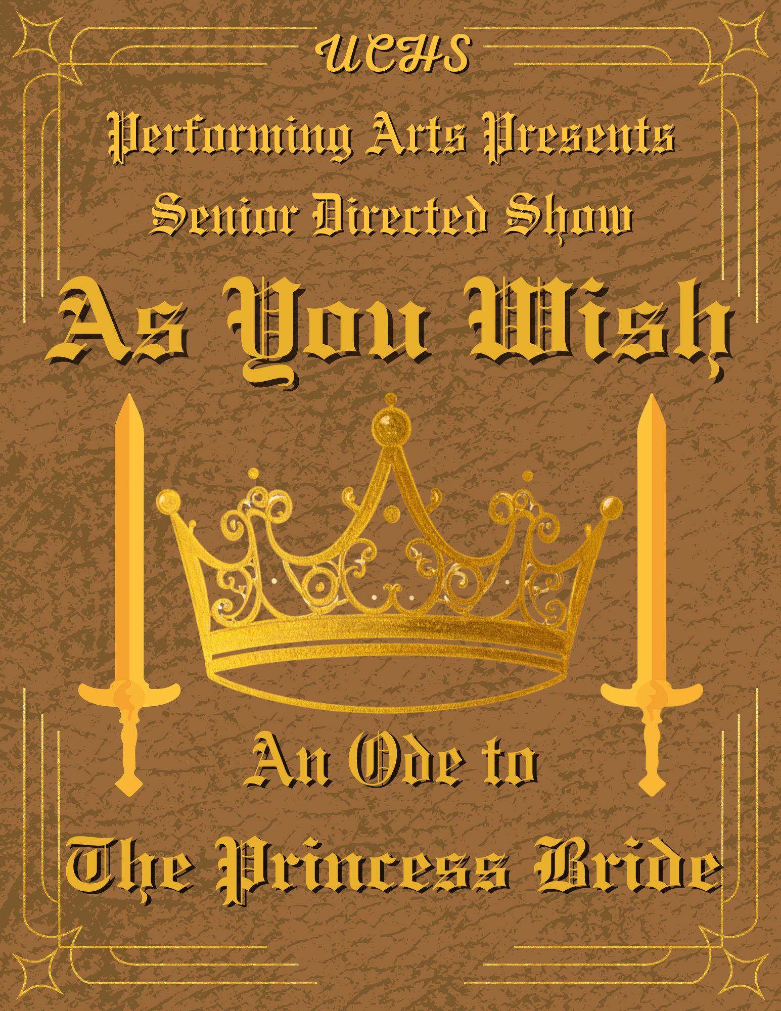 Campaign cover image for UCHS Performing Arts Presents Senior Directed Show!