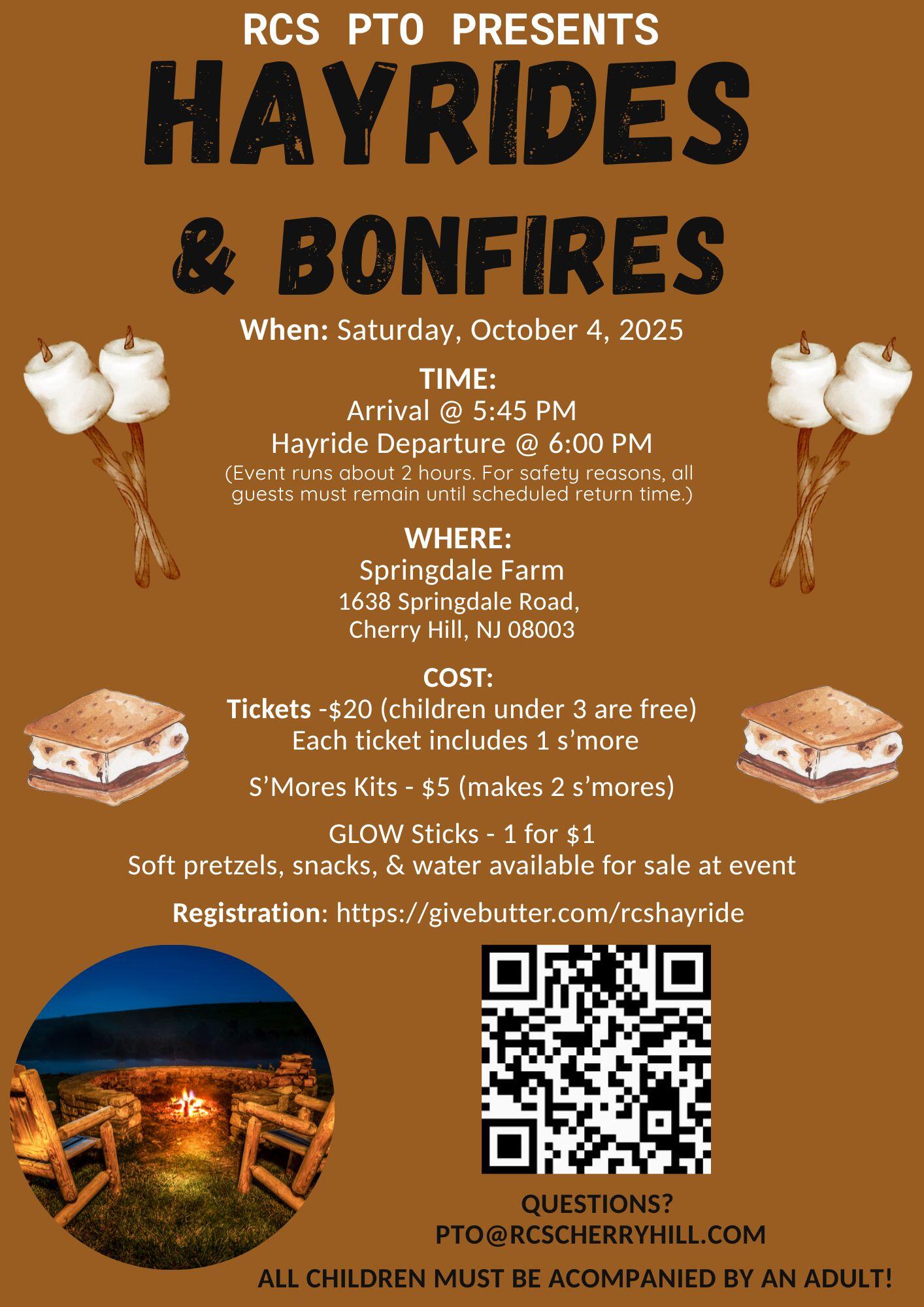 Campaign cover image for Resurrection Catholic School Hayride & Bonfire