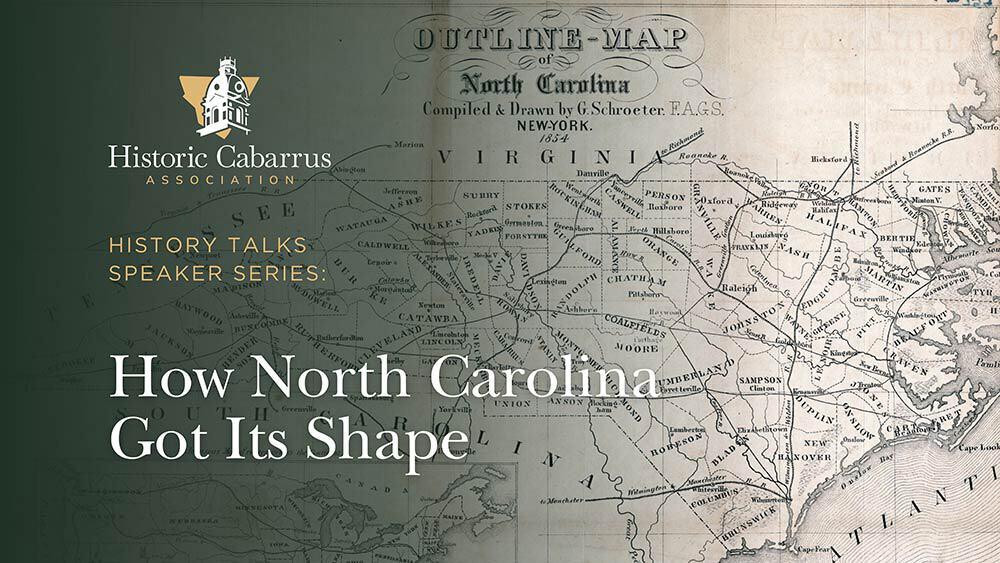 Campaign cover image for History Talks: How North Carolina Got Its Shape