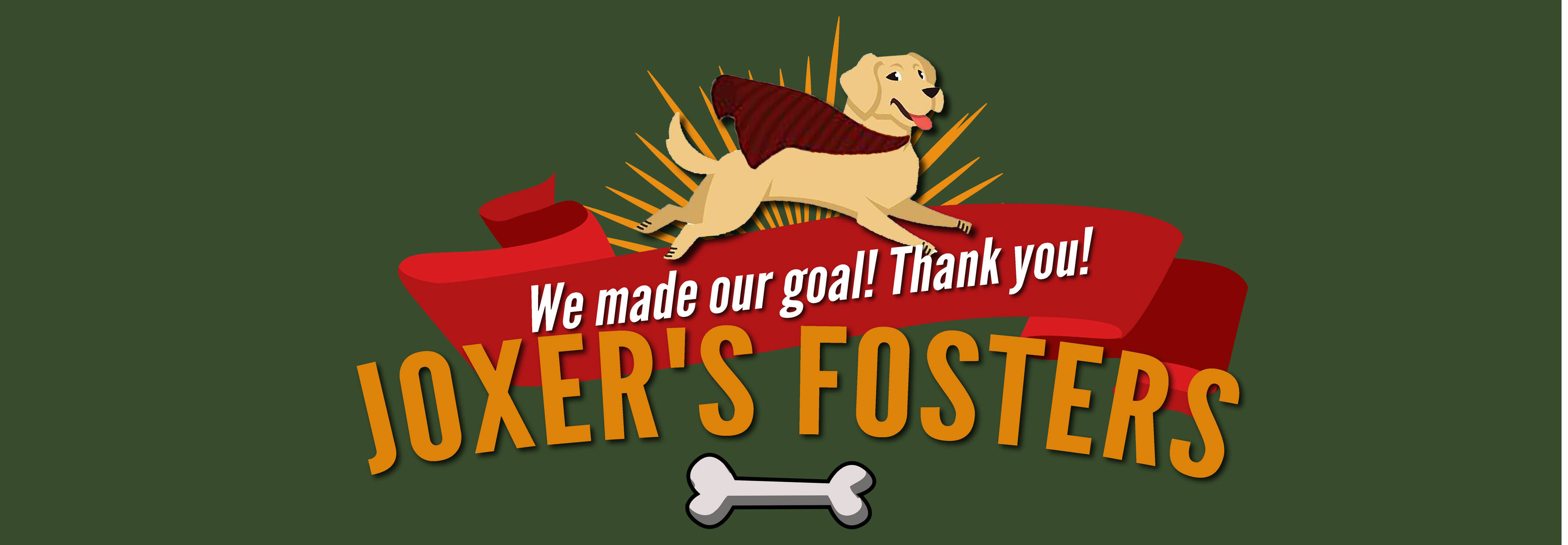Campaign cover image for 2nd Annual Joxer's Fosters Fundraiser