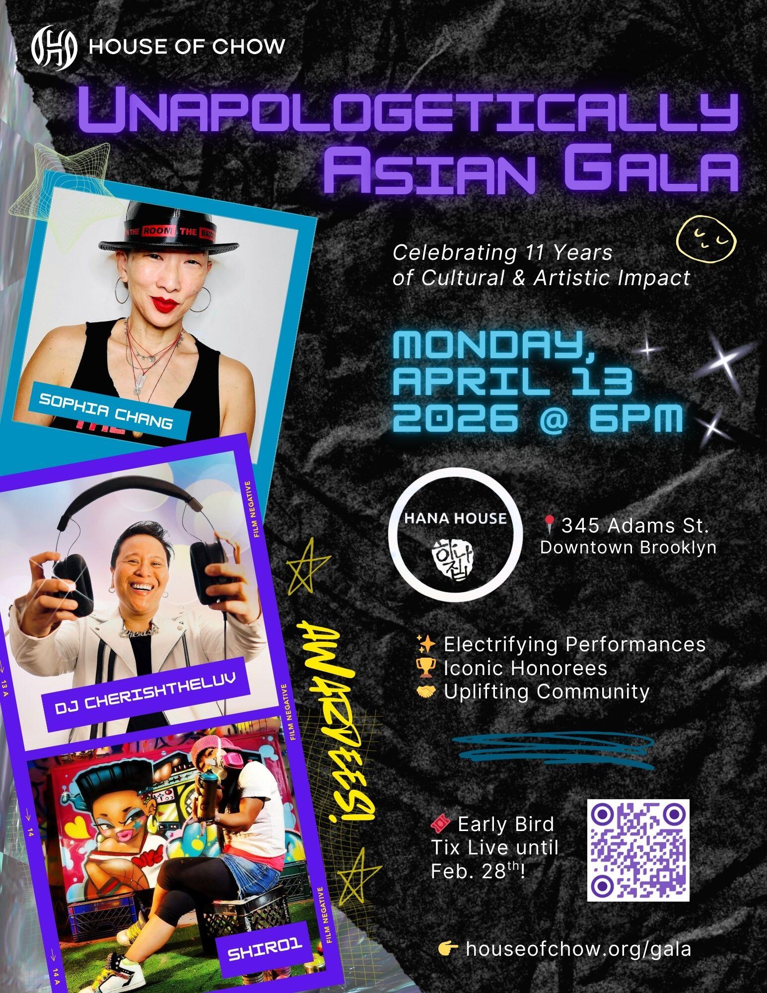 Campaign cover image for House of Chow's 2026 Unapologetically Asian Gala