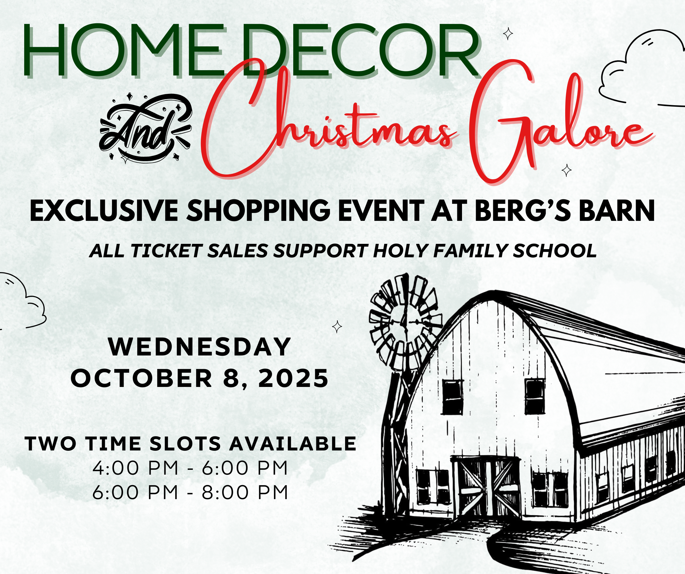 Campaign cover image for Home Decor & Christmas Galore 2025