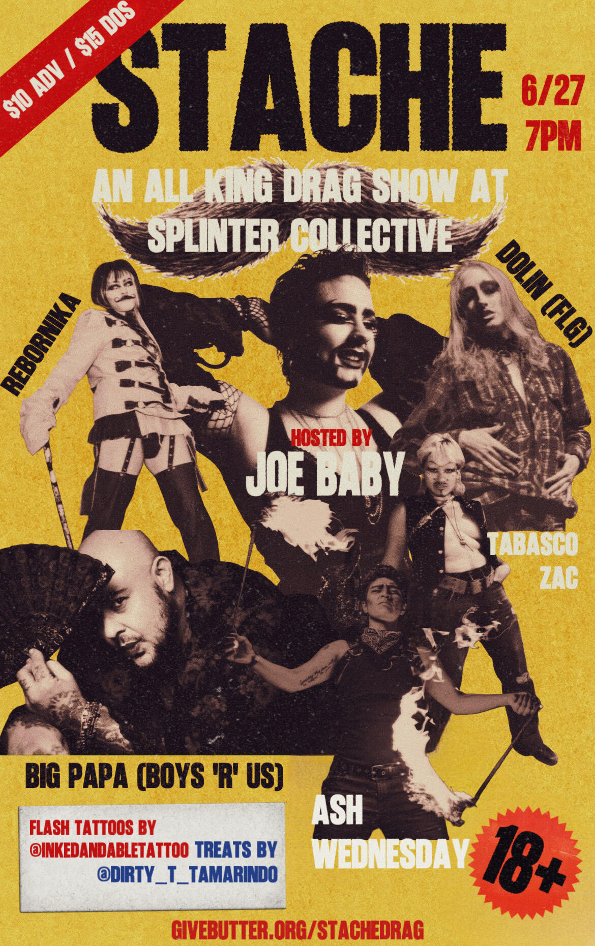 Campaign cover image for STACHE: An All King Drag Show