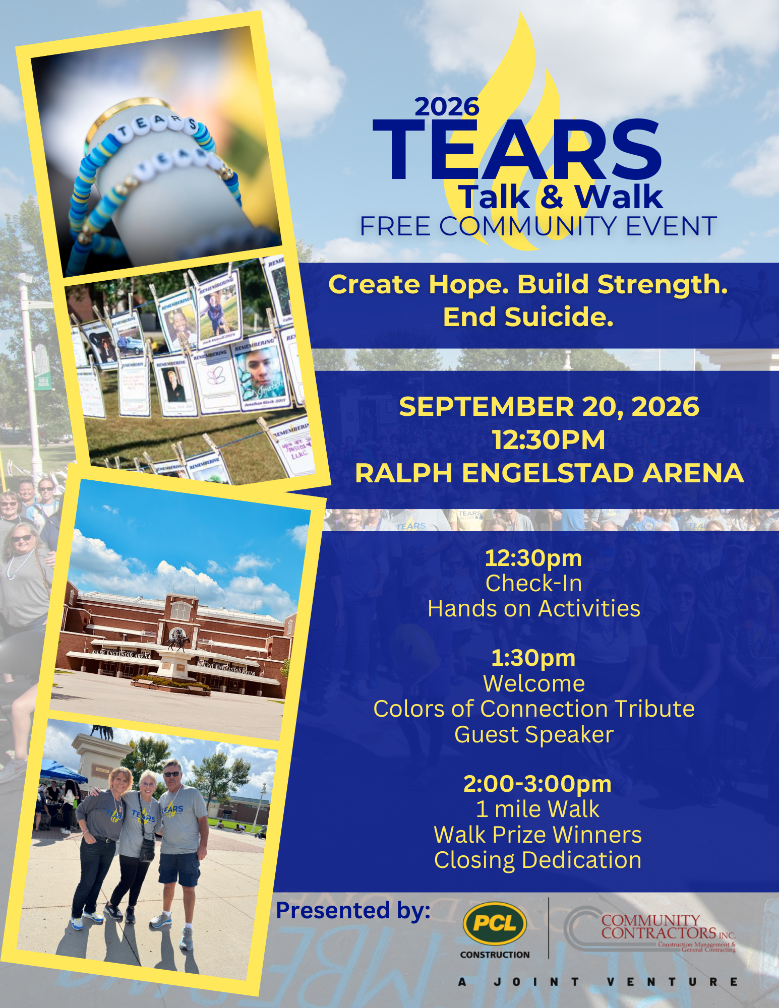 Campaign cover image for 2026 TEARS Talk & Walk