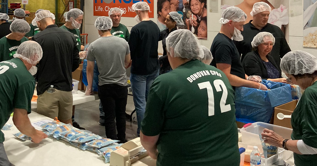 Campaign cover image for Donovan CPAs Meal Pack 2025