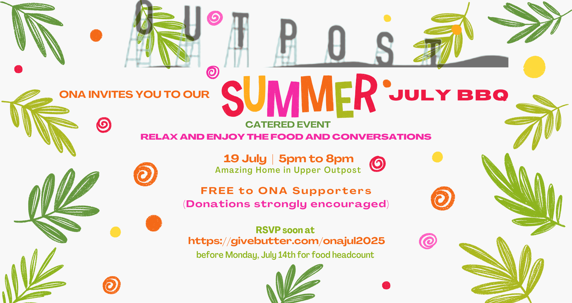 Campaign cover image for Sizzle & Serve: ONA's July BBQ Bash