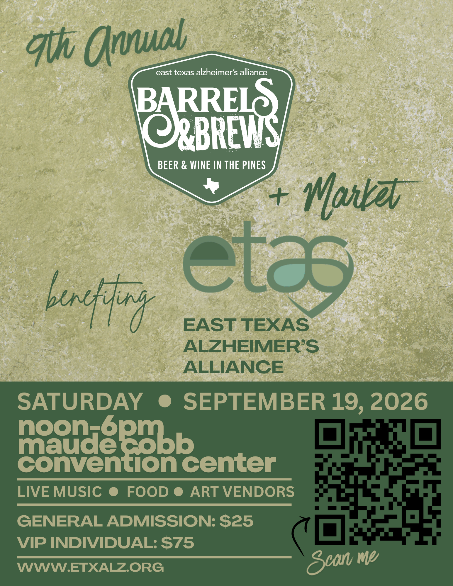 Campaign cover image for 9th Annual Barrels & Brews + Market