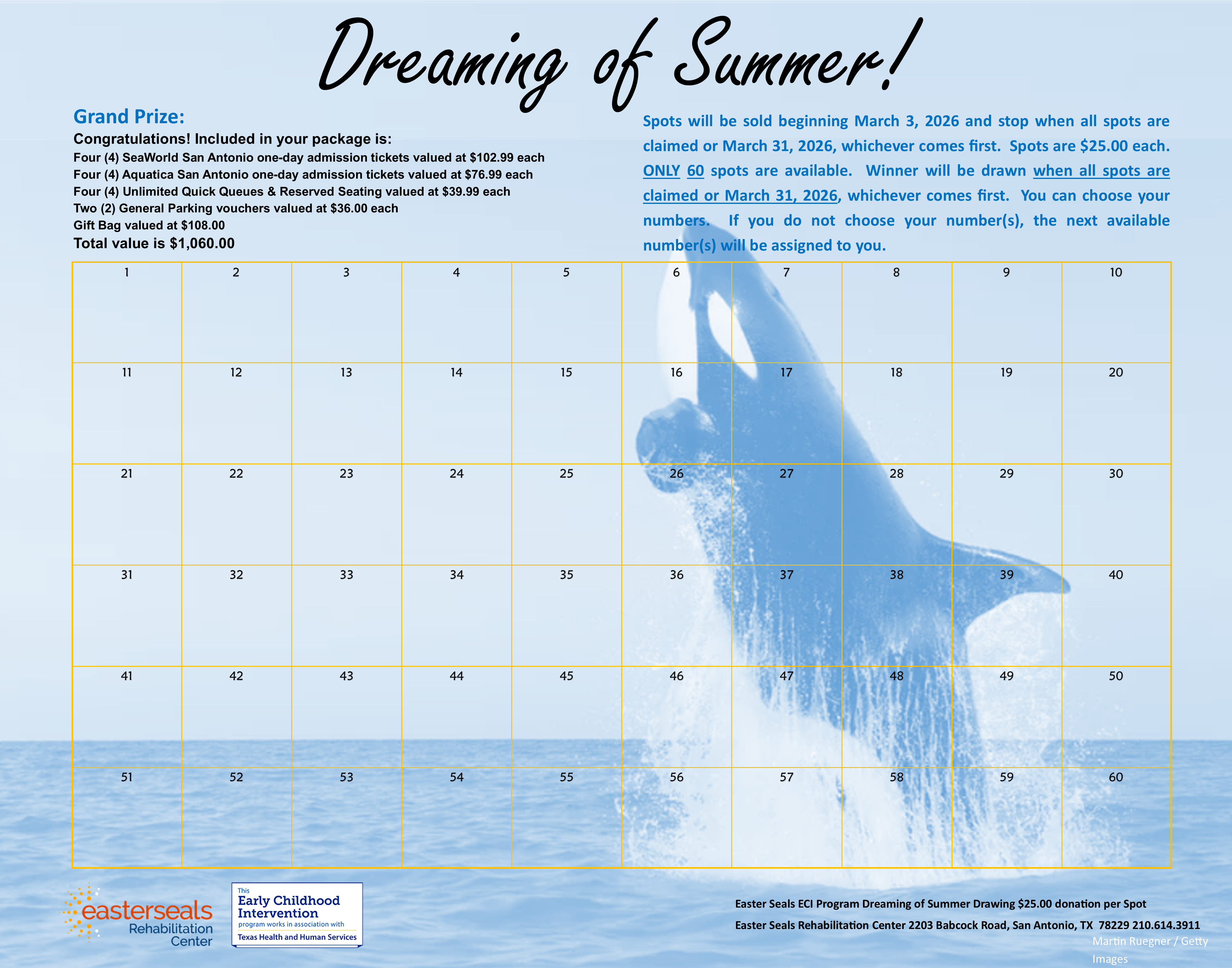 Campaign cover image for 2026 Dreaming of Summer Raffle