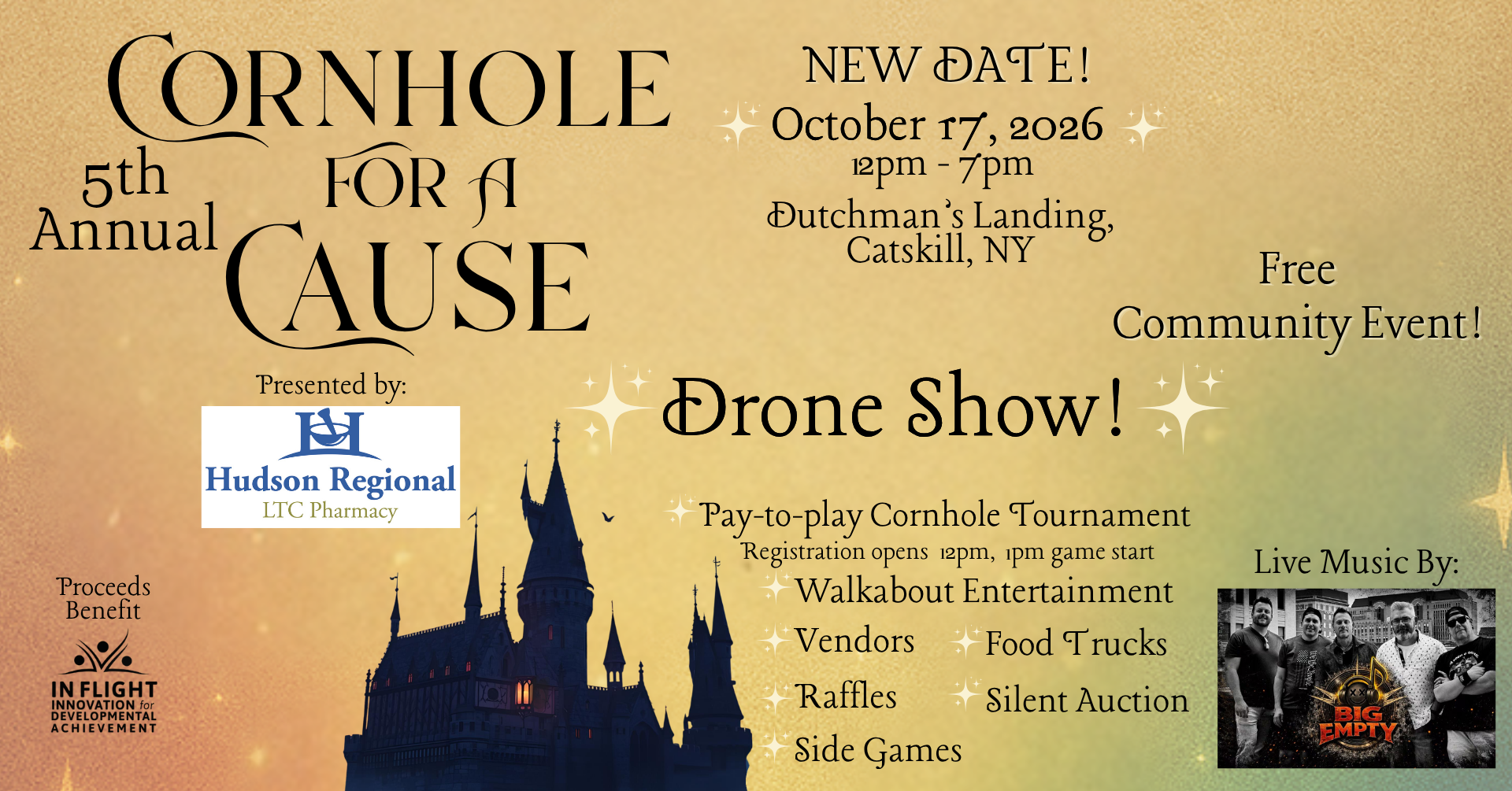 Campaign cover image for Cornhole 4 A Cause- Support Our Largest Fundraiser of the Year